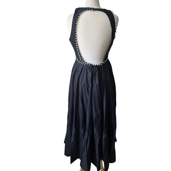 Aje Florence Pearl Trim Midi Dress - Picture 15 of 15